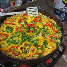 Delicious Paella on New Year's Eve
